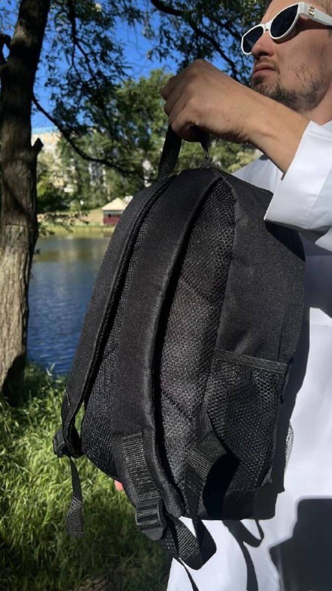 Текстильний рюкзак "NB-Black" чорний