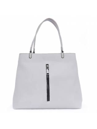 Женская сумка "ZIP" серая
