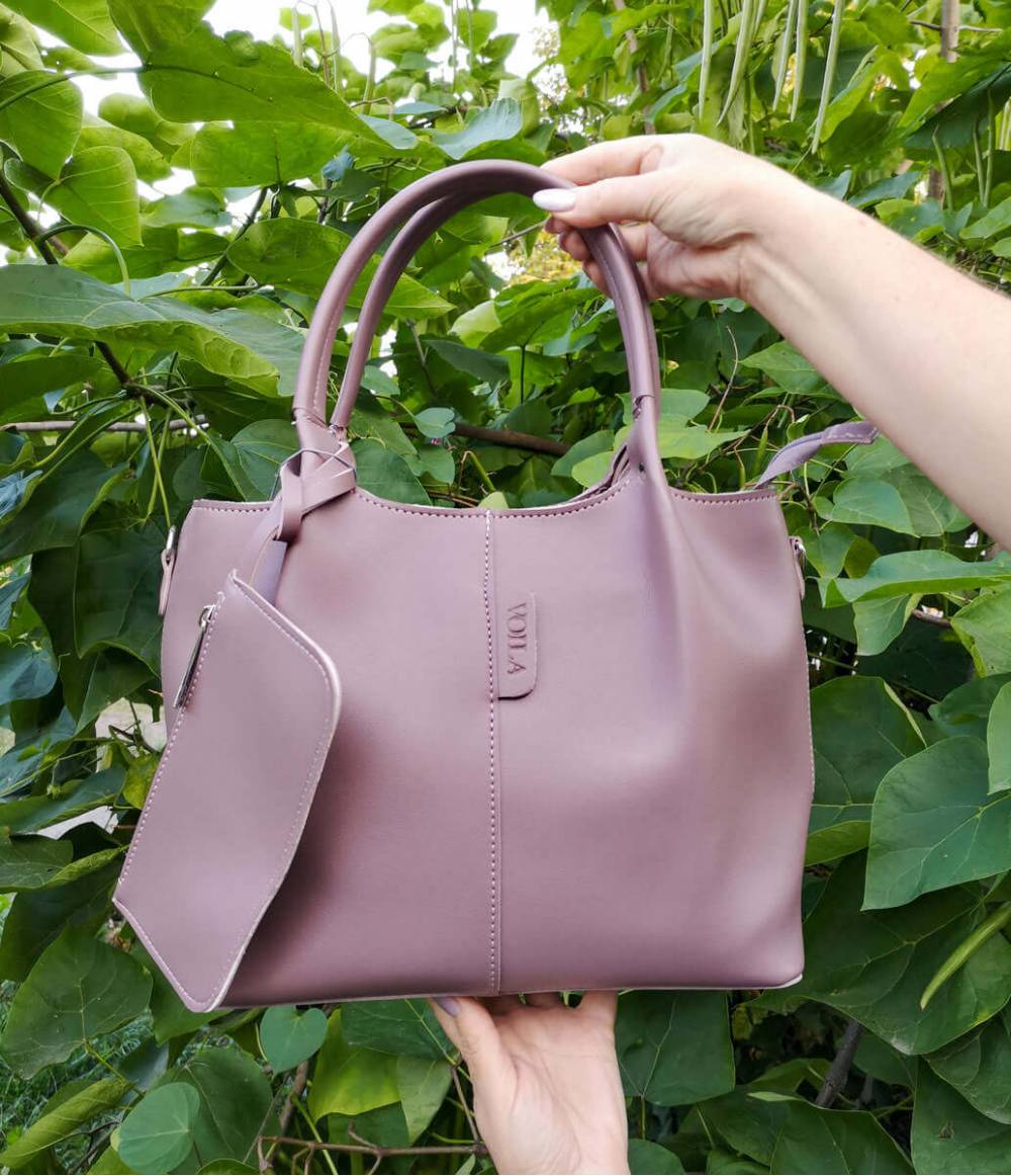 Жіноча сумка "Warm" пудра