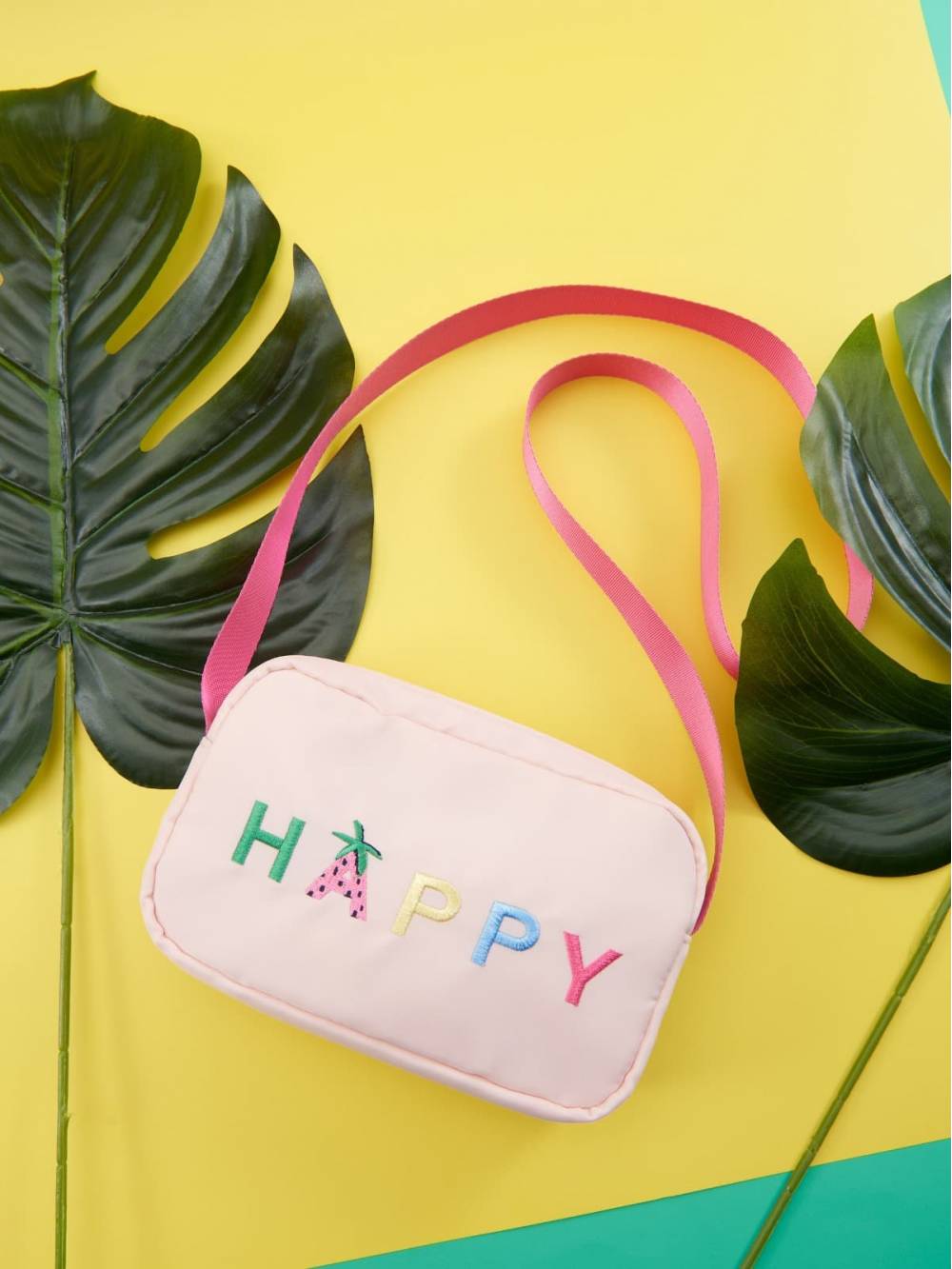 Сумка кросбоді "Happy" розова