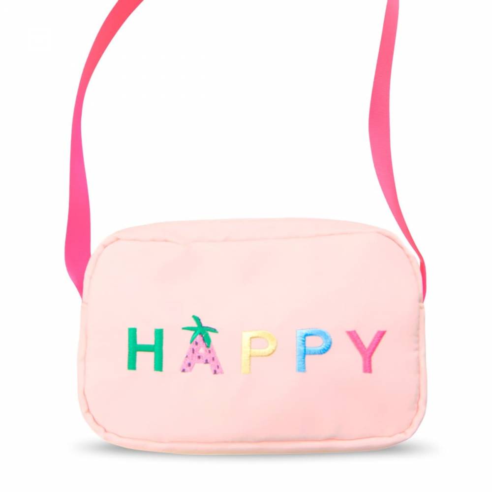 Сумка кросбоді "Happy" розова