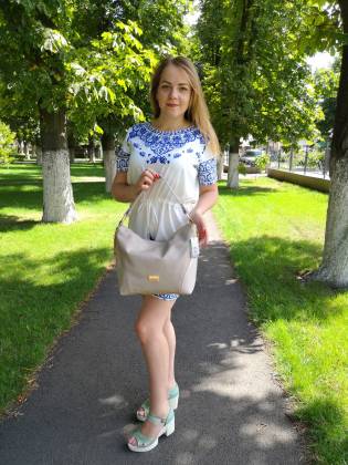 Женская сумка "Bag" бежевая