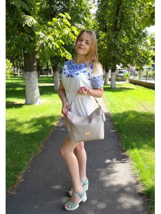 Женская сумка "Bag" бежевая