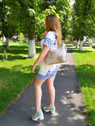 Женская сумка "Bag" бежевая