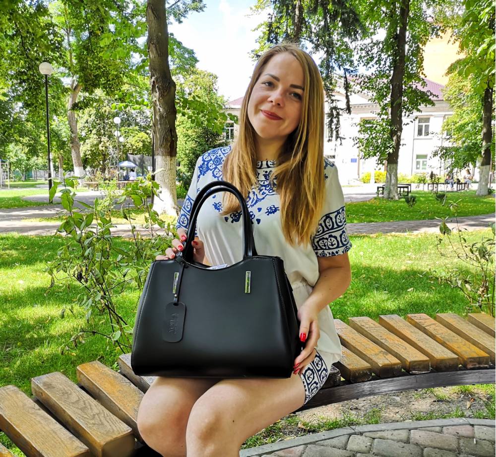 Жіноча сумка "Elegance" чорна