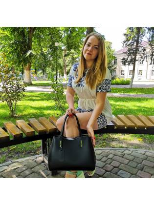 Женская сумка "Elegance" черная