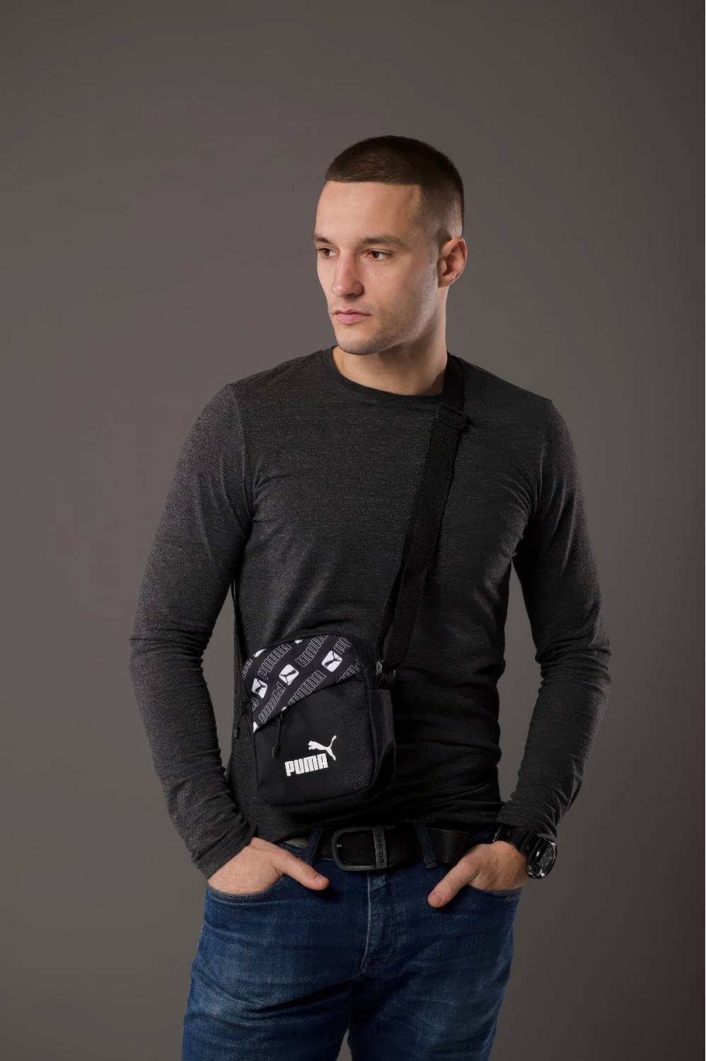 Барсетка "Puma" чорна