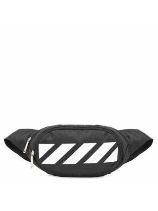 Поясная сумка "Off White" черная