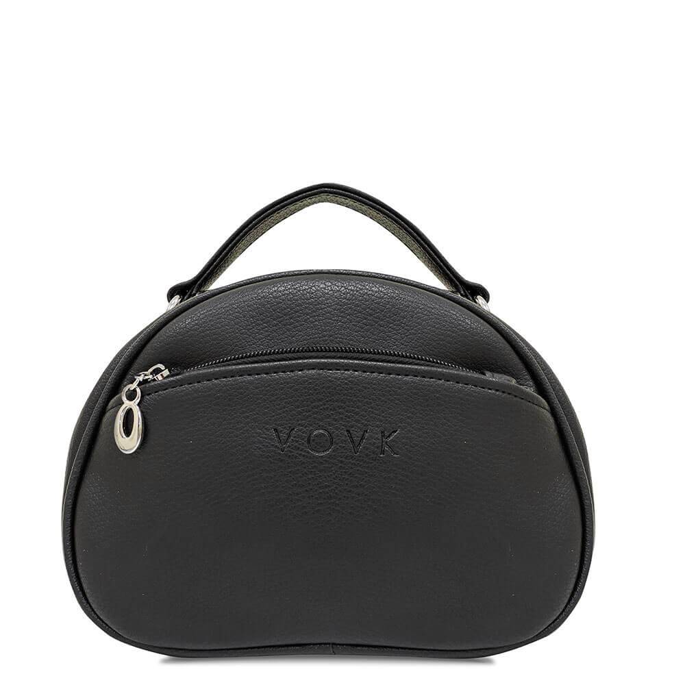 Сумка кросбоді "Oval" чорна