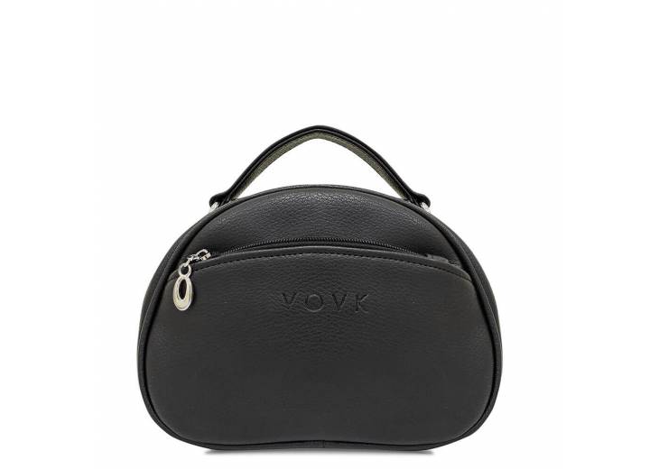 Сумка кроссбоди "Oval" черная