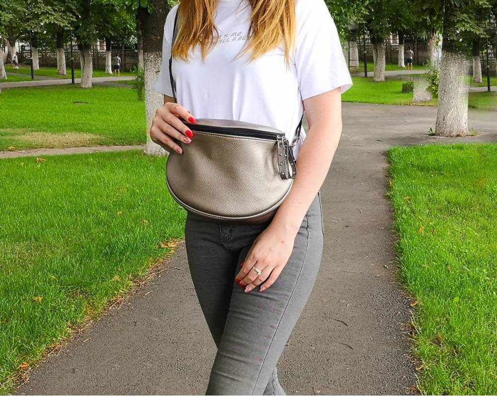 Поясна сумка "B-Bag" бронза