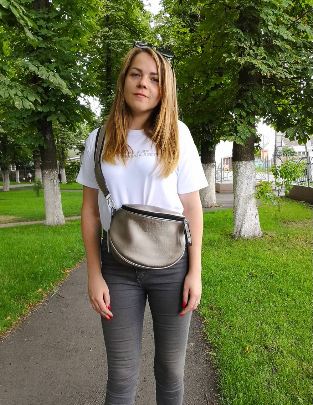 Поясна сумка "B-Bag" бронза