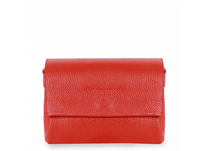 Сумка через плечо. Красная.