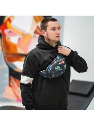 Поясная сумка бананка "Sport" черная
