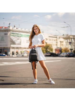 Женский рюкзак "CK-NONE" черный