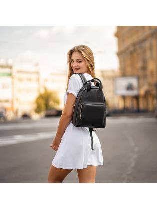 Женский рюкзак "CK-NONE" черный
