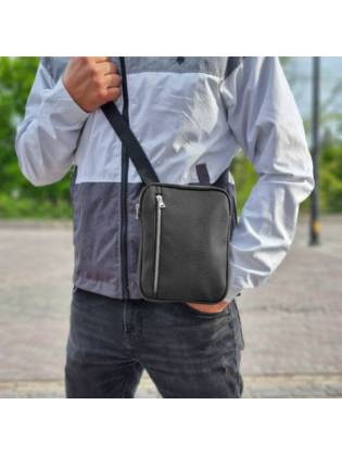 Мужская барсетка "ZIP" черная