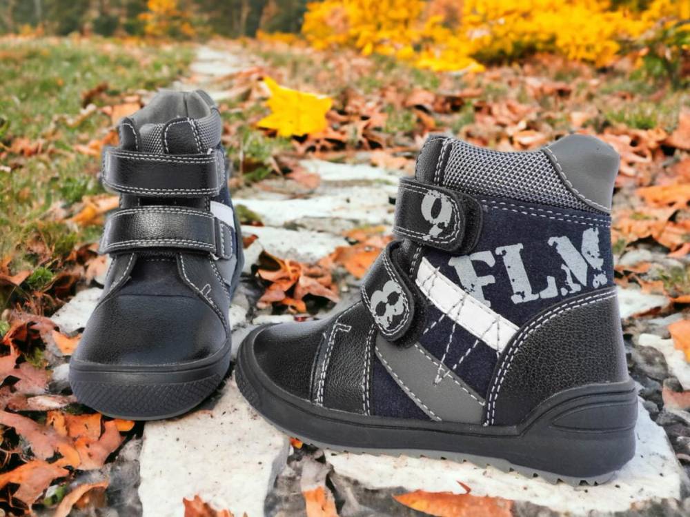 Дитячі черевики "FLM" темно-сині