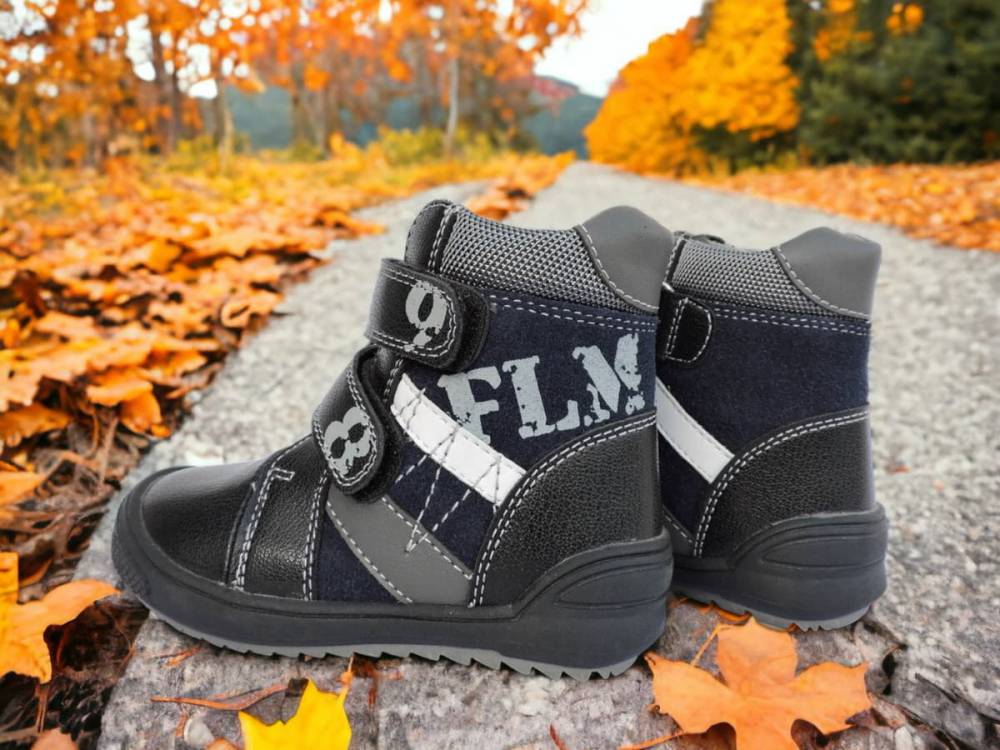 Дитячі черевики "FLM" темно-сині