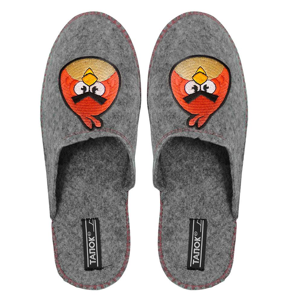 Дитячі капці "Angry Birds" сірі
