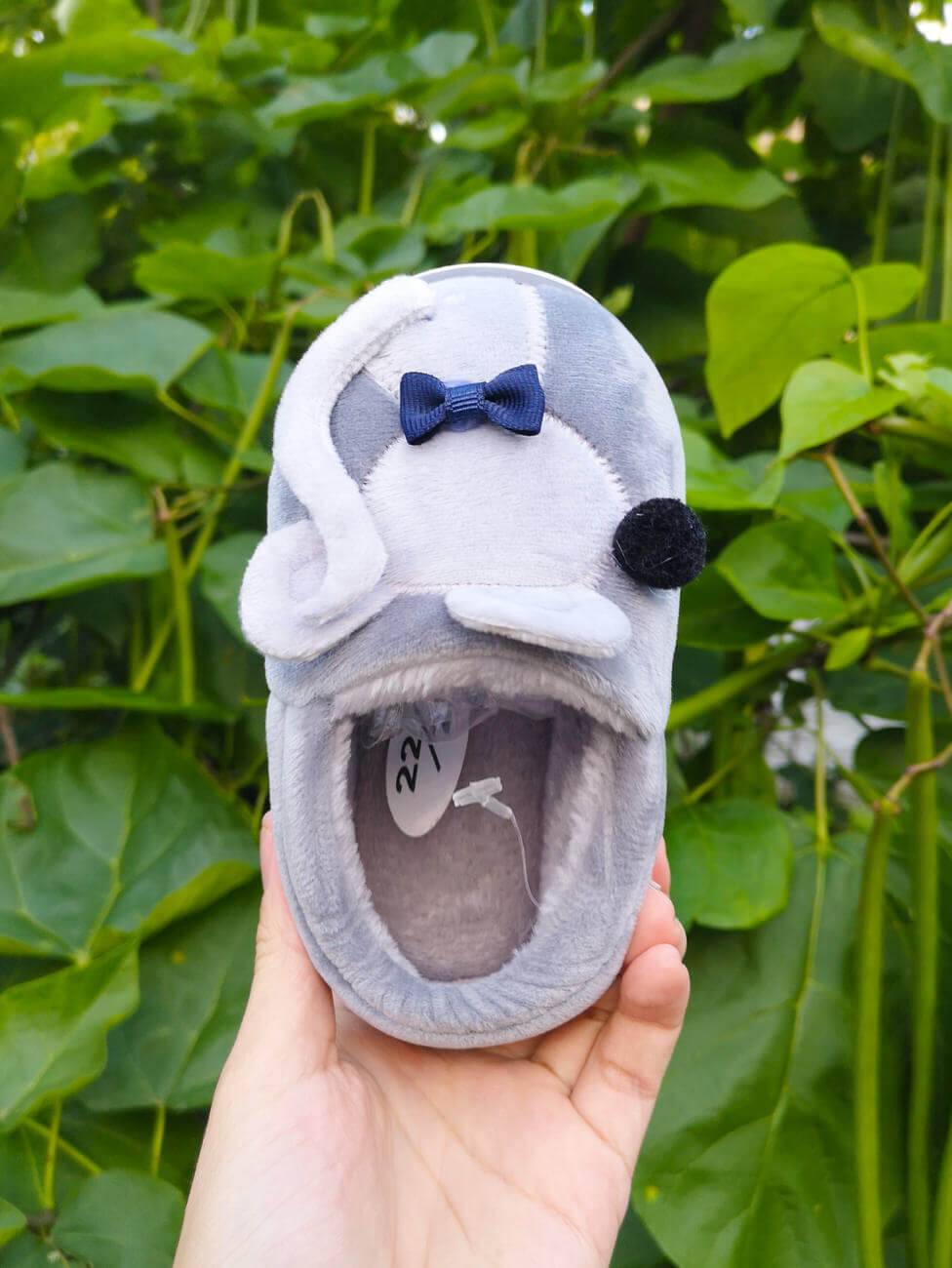 Дитячі капці "Mouse" сірі