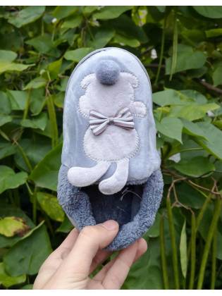 Детские тапочки "Bunny" серый