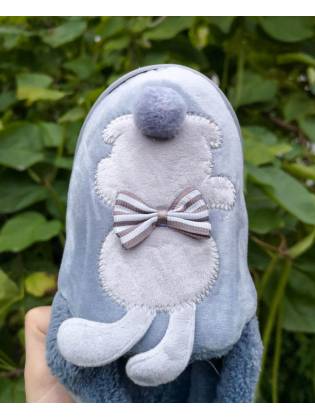 Детские тапочки "Bunny" серый