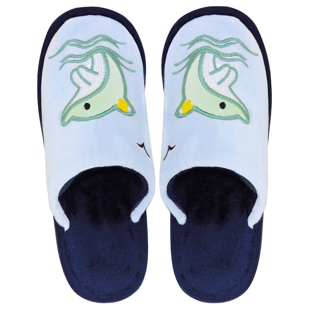 Дитячі капці "Dolphin" блакитні