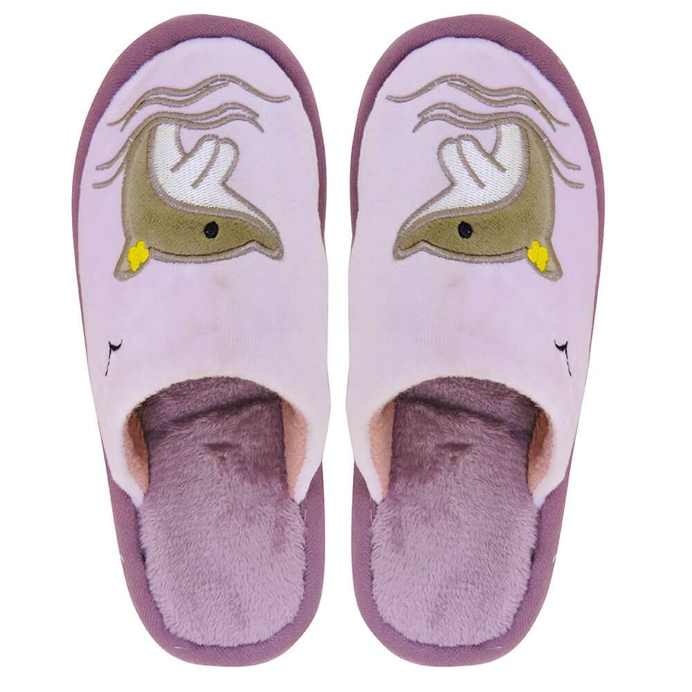 Дитячі капці "Dolphin" бузкові