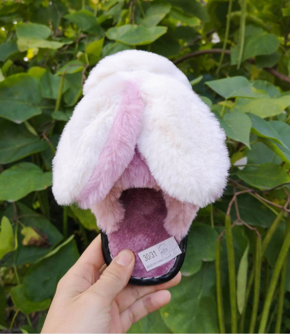 Дитячі капці "Bunny-F" бузкові