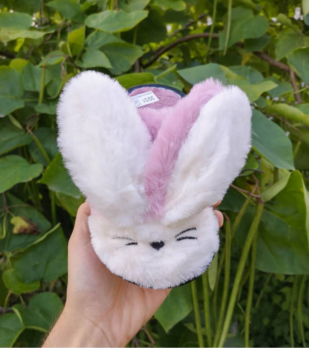 Дитячі капці "Bunny-F" бузкові