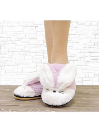 Детские тапочки "Bunny-F" сиреневые