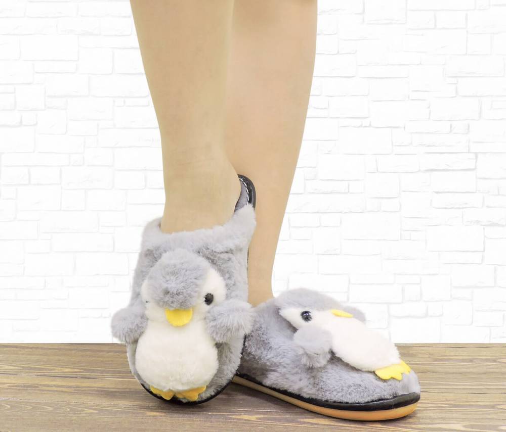 Дитячі капці "Penguin" сірі