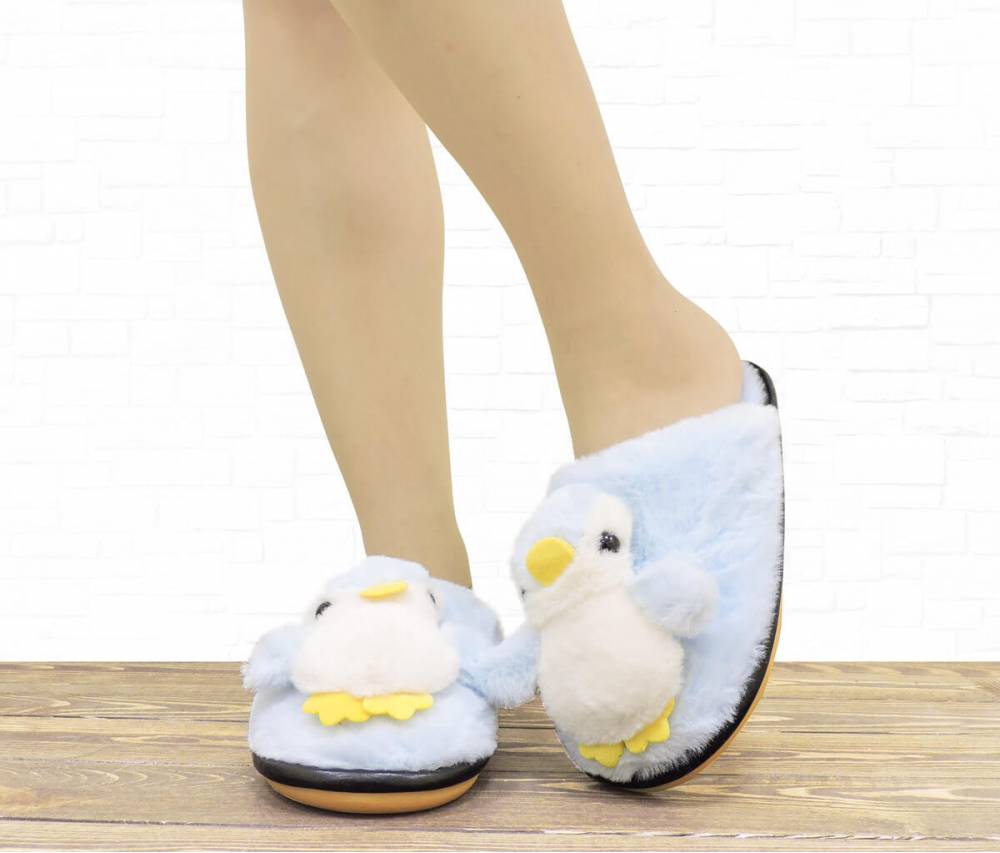 Дитячі капці "Penguin" блакитні