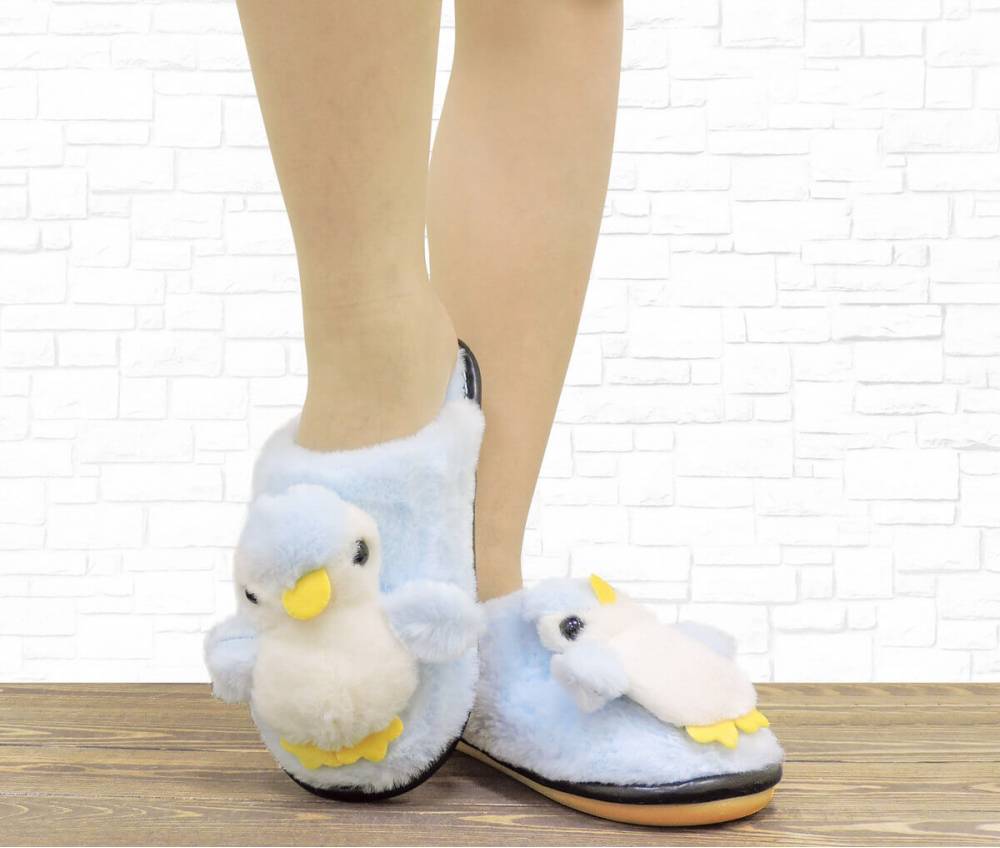 Дитячі капці "Penguin" блакитні
