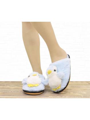 Детские тапочки "Penguin" голубые