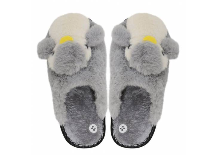 Детские тапочки "Penguin" серые