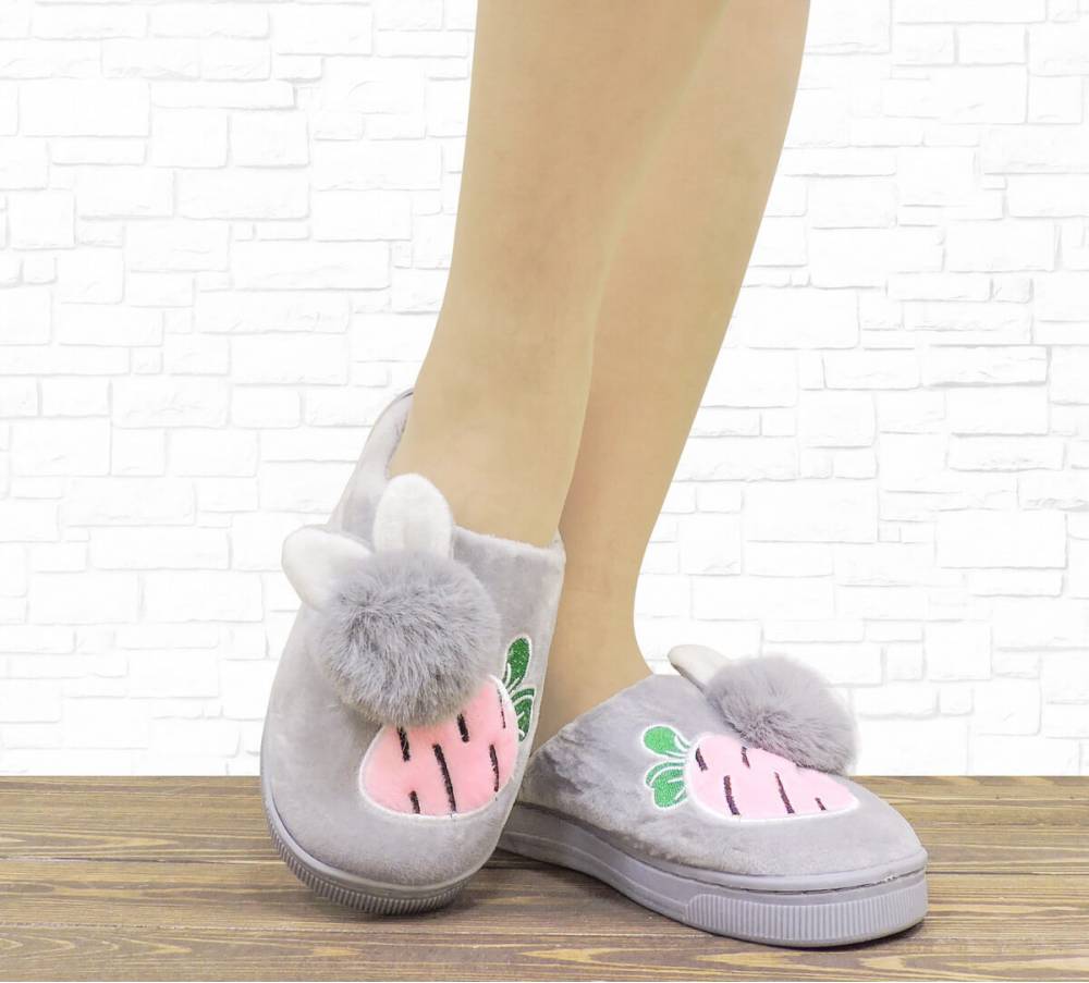 Тая. Дитячі капці "Carrot" сірі
