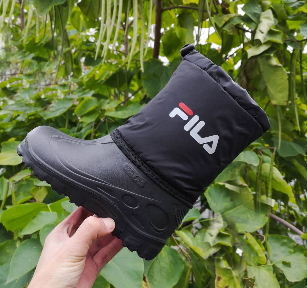 Дитячі дутики "Fila" чорні