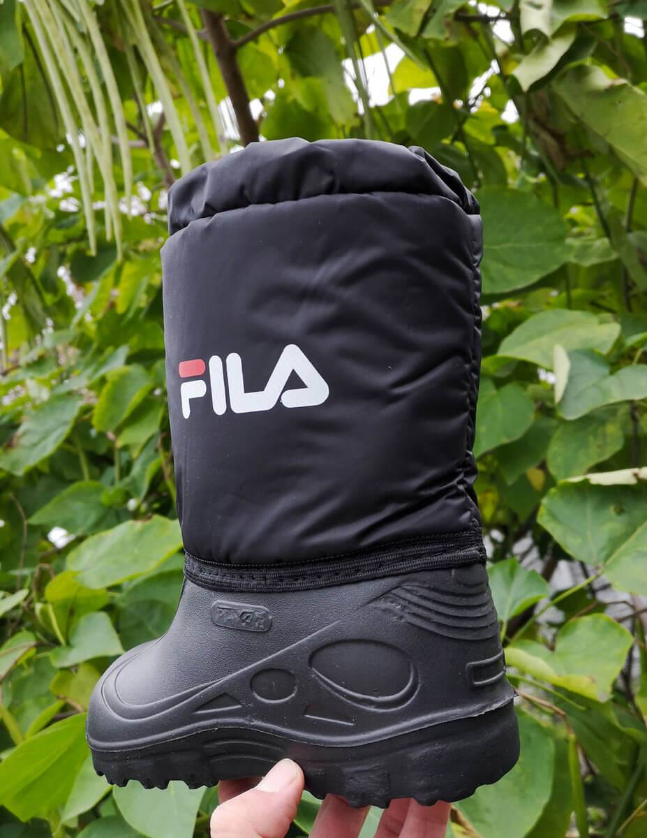 Дитячі дутики "Fila" чорні