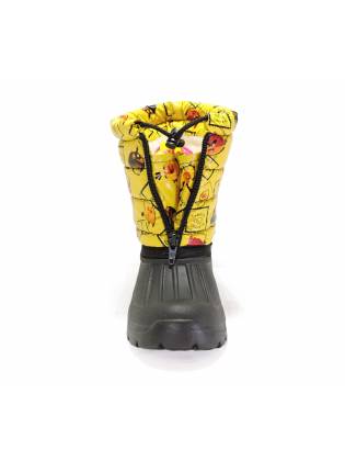 Детские дутики Angry Birds. Желтые.