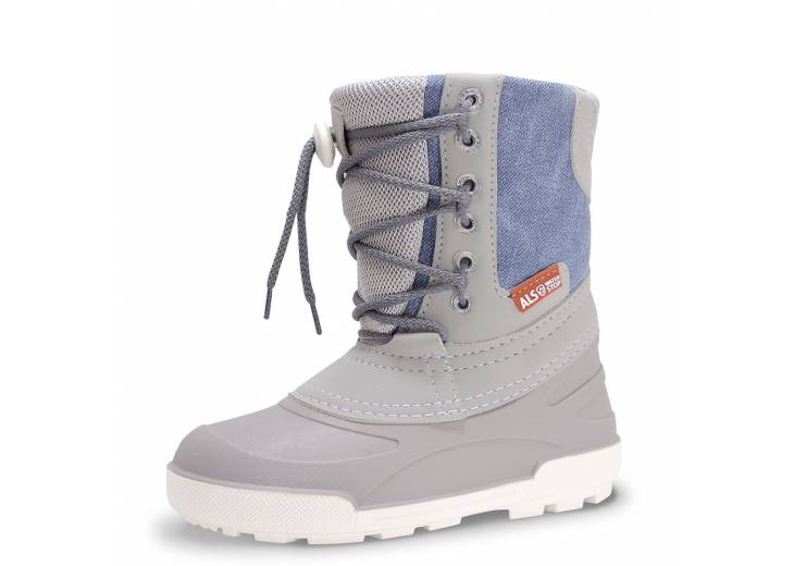 Детские дутики "Jeans" 32-36 голубые