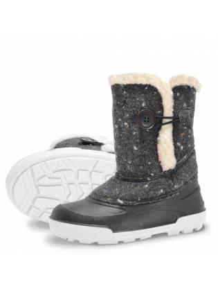 Детские дутики  "Valenki" 32-36 черные