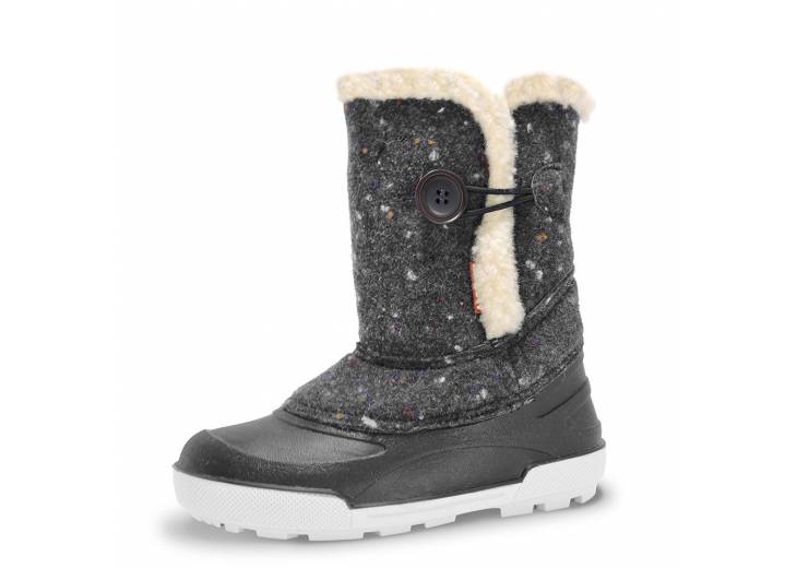 Детские дутики  "Valenki" 32-36 черные