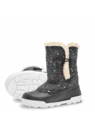 Детские дутики  "Valenki" 26-30 черные