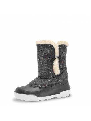 Детские дутики  "Valenki" 26-30 черные