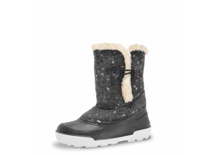 Детские дутики  "Valenki" 26-30 черные