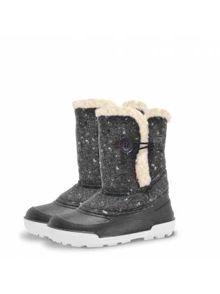 Детские дутики  "Valenki" 26-30 черные