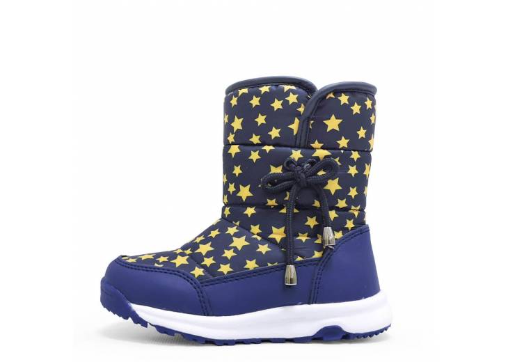 Детские дутики "Stars" синие