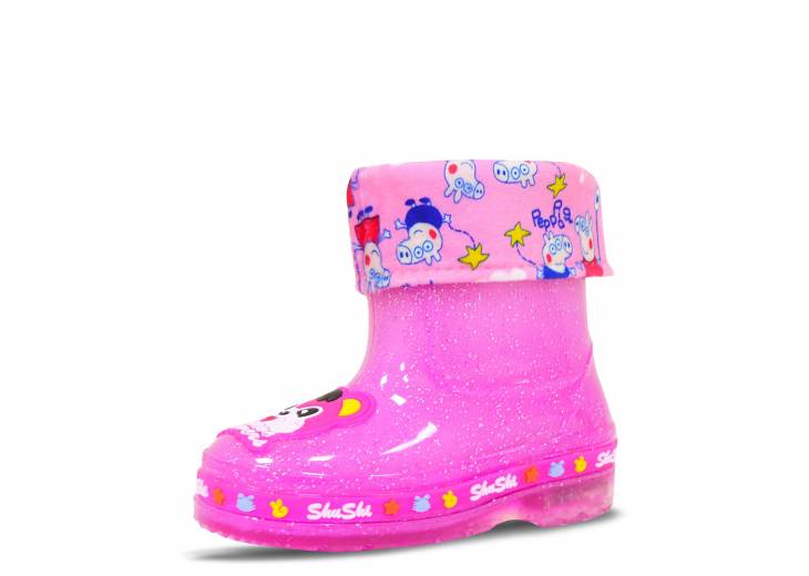 Резиновые сапожки "Pig Peppa" малиновые